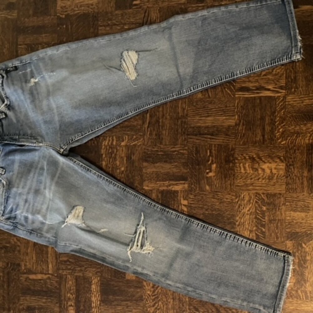 Silver Jeans boyfriend cut